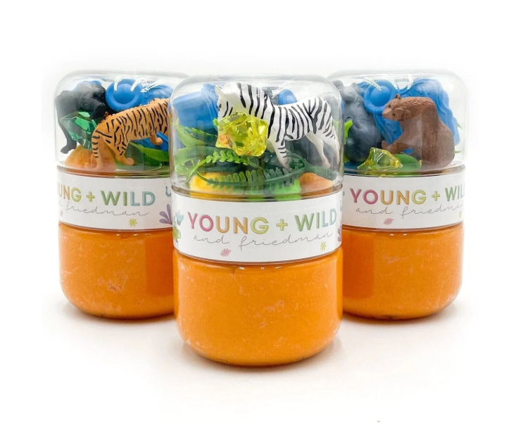 Zoo Grab N Go Dough Jar - Premium Play Sets from Young Wild & Friedman - Just $14.95! Shop now at Pat's Monograms