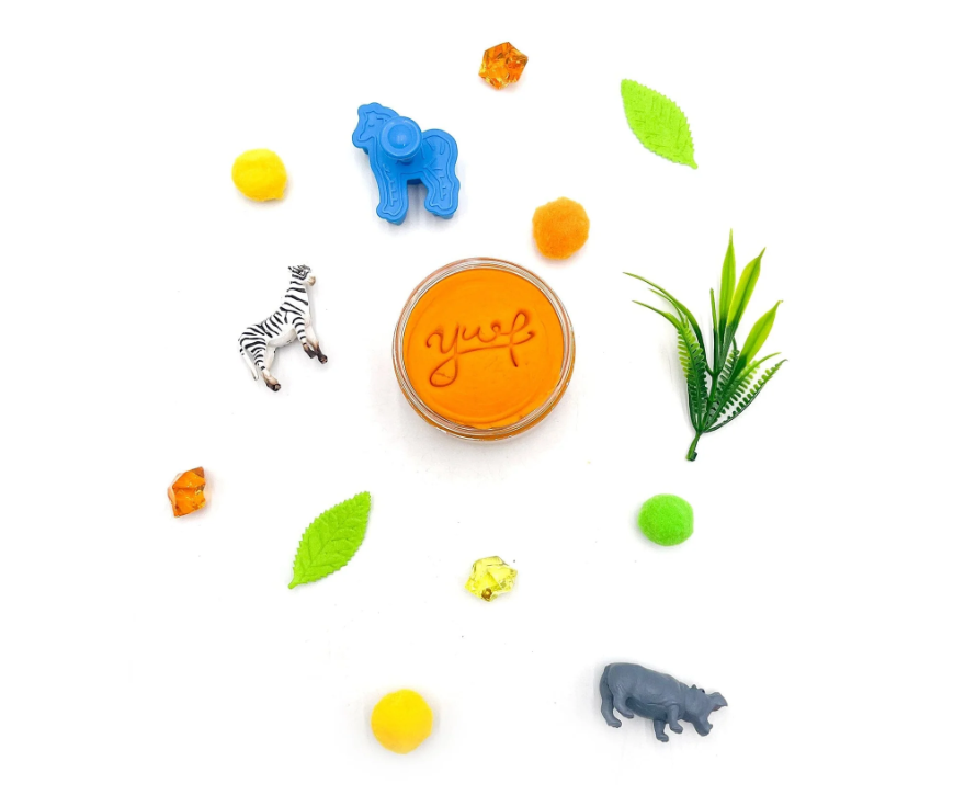 Zoo Grab N Go Dough Jar - Premium Play Sets from Young Wild & Friedman - Just $14.95! Shop now at Pat's Monograms
