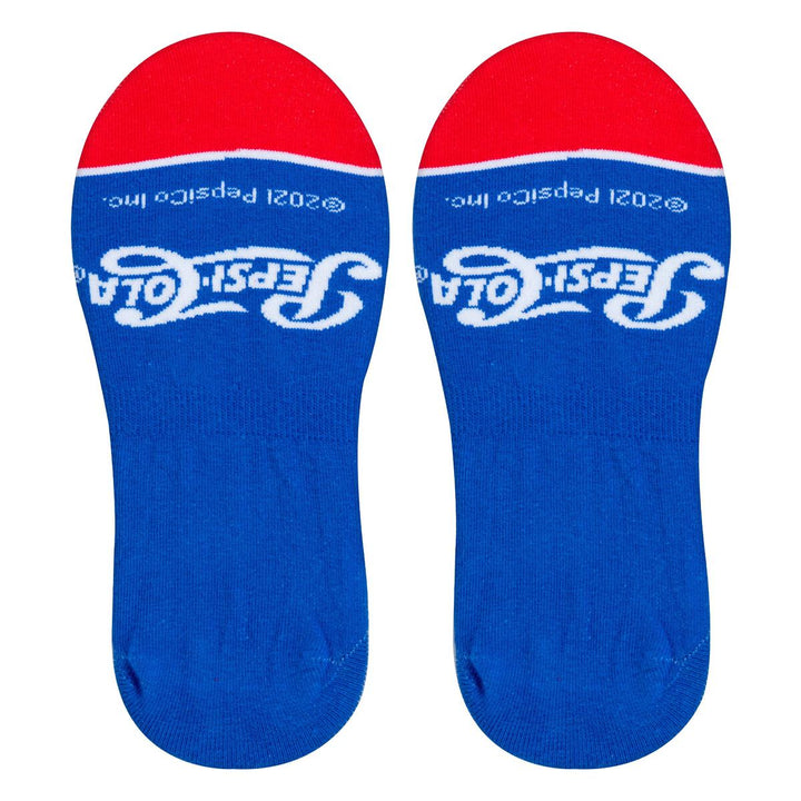 Pepsi - Womens No Show Socks - Premium Socks from Cool Socks - Just $6.00! Shop now at Pat's Monograms