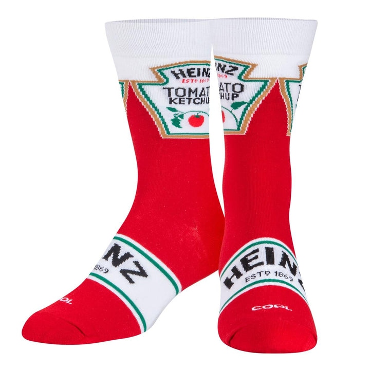 Heinz Ketchup Socks - Premium Socks from Cool Socks - Just $11.95! Shop now at Pat's Monograms