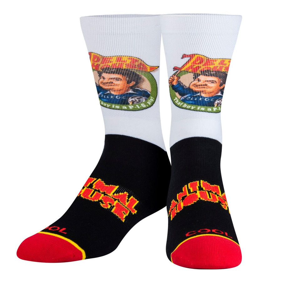 Animal House - Delta House Socks - Premium Socks from Cool Socks - Just $11.95! Shop now at Pat's Monograms