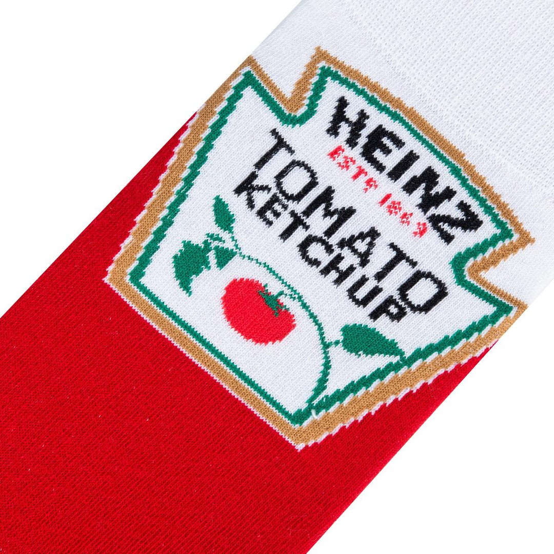 Heinz Ketchup Socks - Premium Socks from Cool Socks - Just $11.95! Shop now at Pat's Monograms