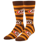 A&W Stripes Socks - Premium Socks from Cool Socks - Just $11.95! Shop now at Pat's Monograms