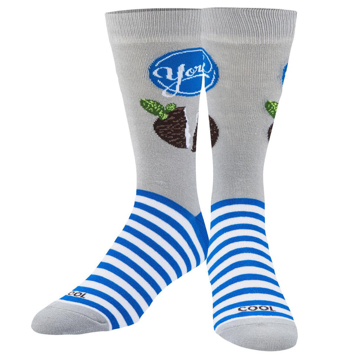 York Peppermint Pattie Socks - Premium Socks from Cool Socks - Just $9.95! Shop now at Pat's Monograms