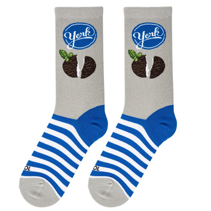 York Peppermint Pattie Socks - Premium Socks from Cool Socks - Just $9.95! Shop now at Pat's Monograms