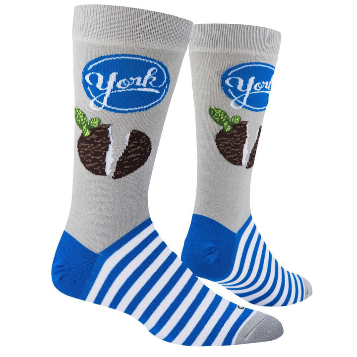 York Peppermint Pattie Socks - Premium Socks from Cool Socks - Just $9.95! Shop now at Pat's Monograms