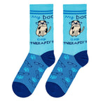 Dog Therapist Cushion Knit Socks - Women - Premium Socks from Cool Socks - Just $11.95! Shop now at Pat's Monograms