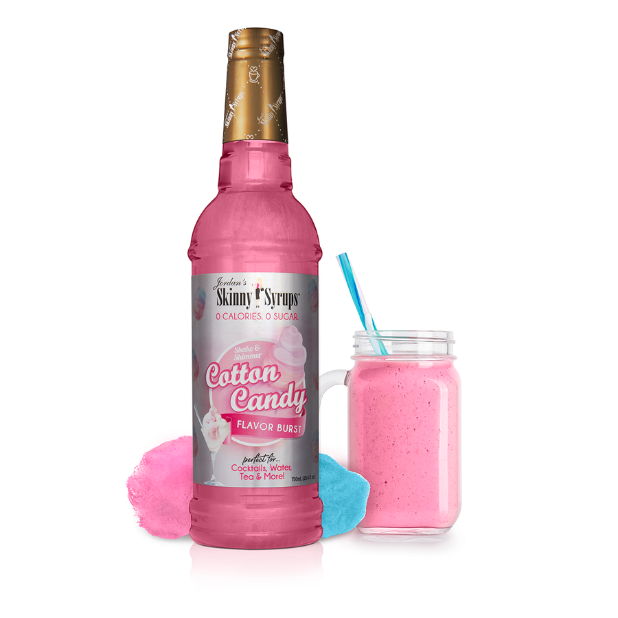 Sugar Free Cotton Candy Syrup - Premium  from Jordan's Skinny Mixes - Just $8.95! Shop now at Pat's Monograms