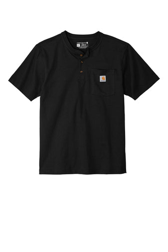 Carhartt® Short Sleeve Henley T-Shirt - Premium Workwear from Carhartt - Just $34.0! Shop now at Pat's Monograms