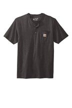 Carhartt® Short Sleeve Henley T-Shirt - CTK84 - Premium Workwear from Carhartt - Just $29.95! Shop now at Pat's Monograms