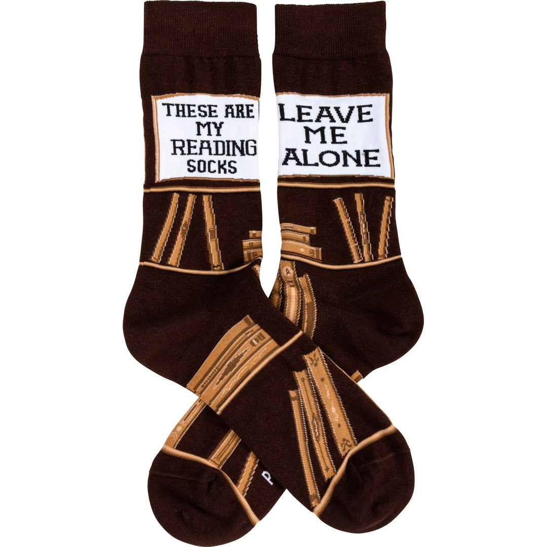 Socks - These Are My Reading Socks - Premium Socks from Primitives by Kathy - Just $10.95! Shop now at Pat's Monograms