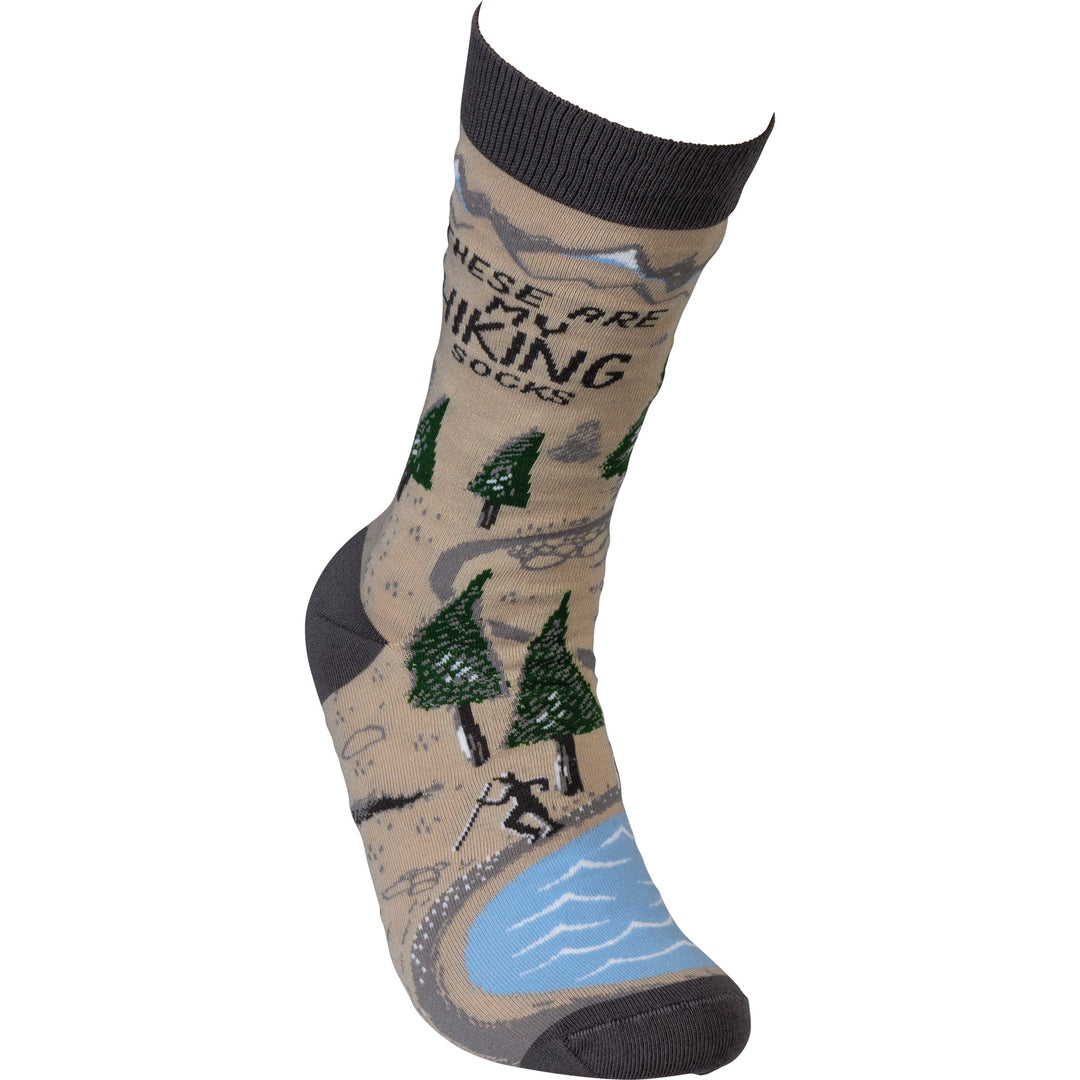 Socks - These Are My Hiking Socks - Premium Socks from Primitives by Kathy - Just $7.95! Shop now at Pat's Monograms