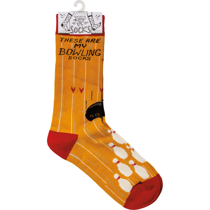 Socks - These Are My Bowling Socks - Premium Socks from Primitives by Kathy - Just $7.95! Shop now at Pat's Monograms