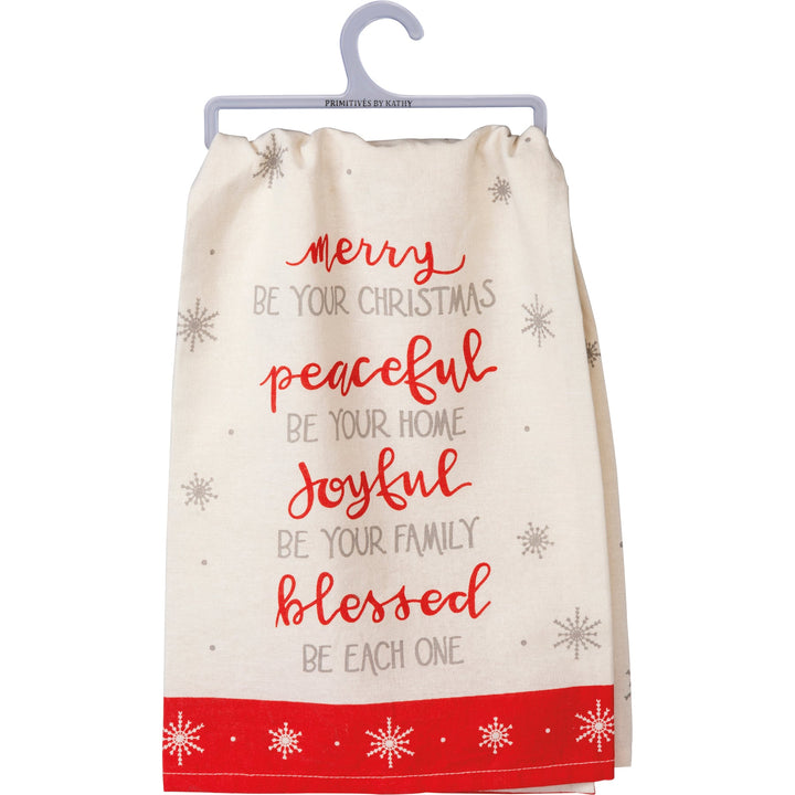 Kitchen Towel - Blessed Be - Premium Kitchen Towel from Primitives by Kathy - Just $8.95! Shop now at Pat's Monograms