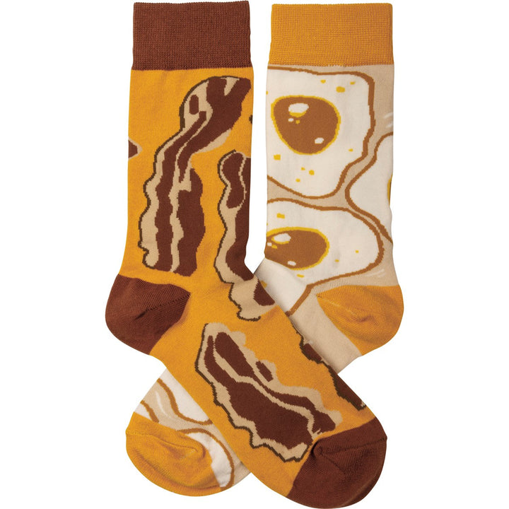 Socks - Bacon & Eggs - Premium Socks from Primitives by Kathy - Just $7.95! Shop now at Pat's Monograms