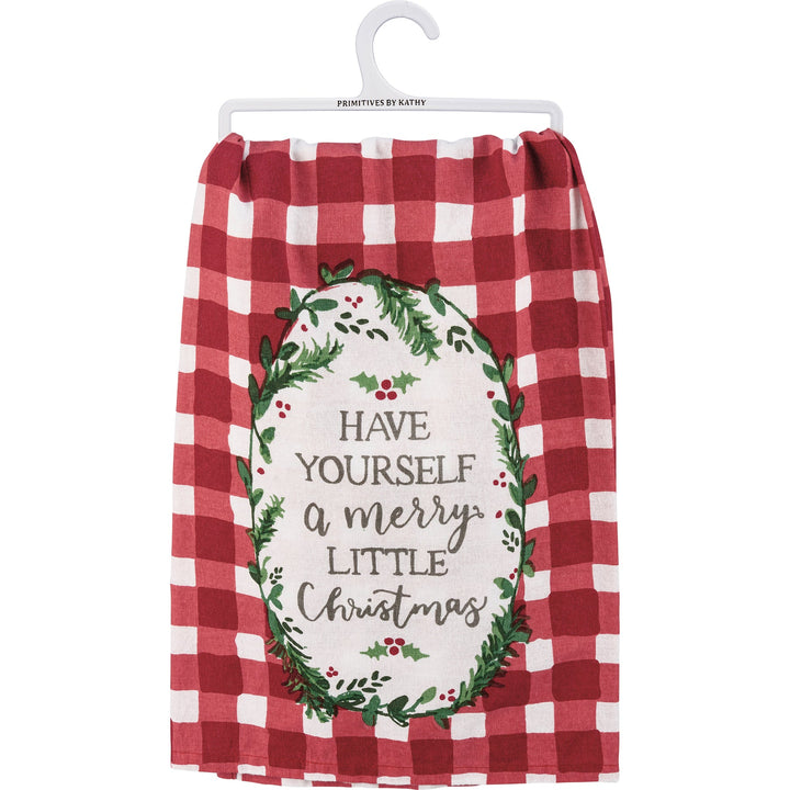 Kitchen Towel - Merry Little Christmas - Premium Kitchen Towel from Primitives by Kathy - Just $8.95! Shop now at Pat's Monograms