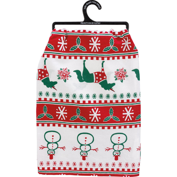 Kitchen Towel - Tis The Season Bring The Ugly Towel - Premium Kitchen Towel from Primitives by Kathy - Just $8.95! Shop now at Pat's Monograms