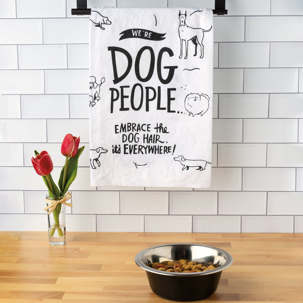 Kitchen Towel - Embrace The Dog Hair - Premium Kitchen Towel from Primitives by Kathy - Just $8.95! Shop now at Pat's Monograms