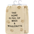 Kitchen Towel - Full of Wags and Wigglebutts - Premium Kitchen Towel from Primitives by Kathy - Just $8.95! Shop now at Pat's Monograms