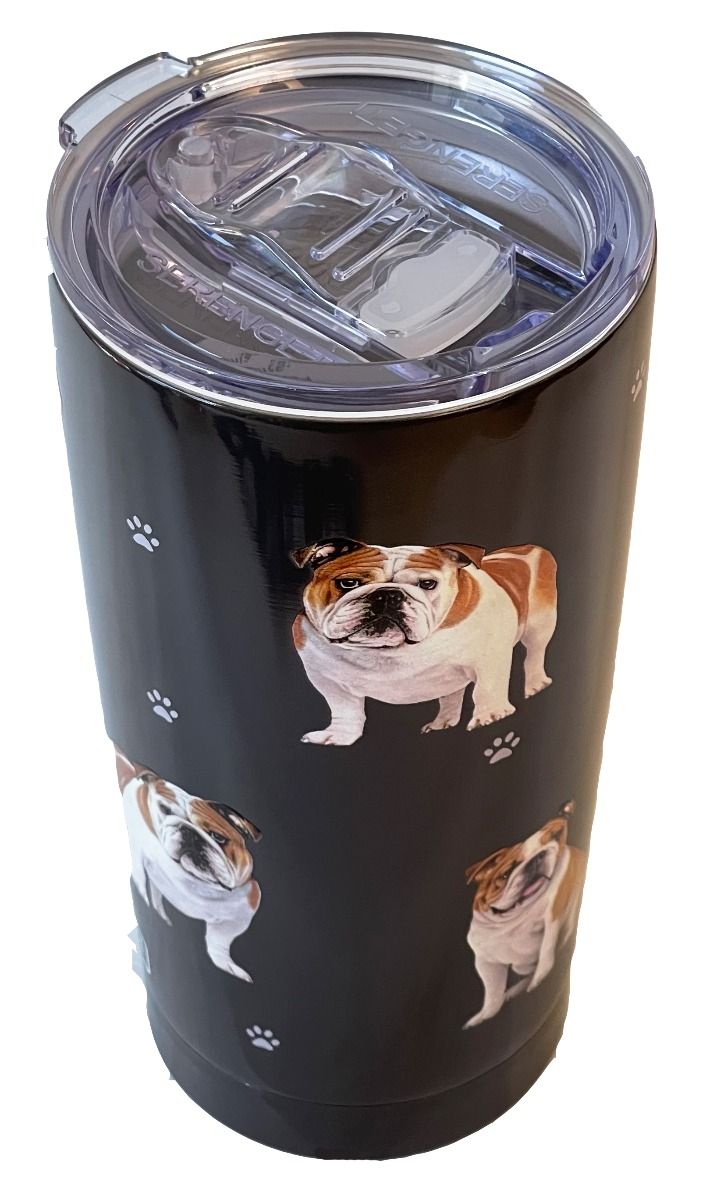 Bulldog SERENGETI Ultimate 3D Tumbler - Stainless Steel - Premium Tumblers from E&S Pets - Just $27.95! Shop now at Pat's Monograms