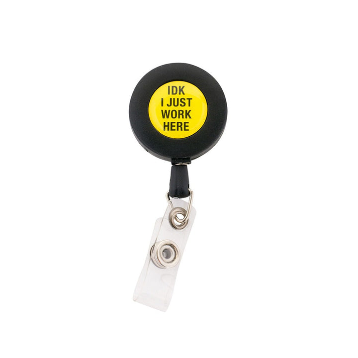 Say What Badge Reels - Premium badge reel from About Face - Just $5.95! Shop now at Pat's Monograms