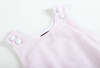 Pink Seersucker Bubble Romper - Premium Baby & Toddler Outfits from Lil Cactus - Just $32.95! Shop now at Pat's Monograms