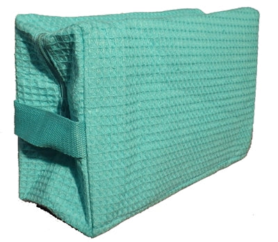 Waffle Weave Cosmetic Bag - Premium Cosmetic Bag from Pendergrass - Just $12.00! Shop now at Pat's Monograms