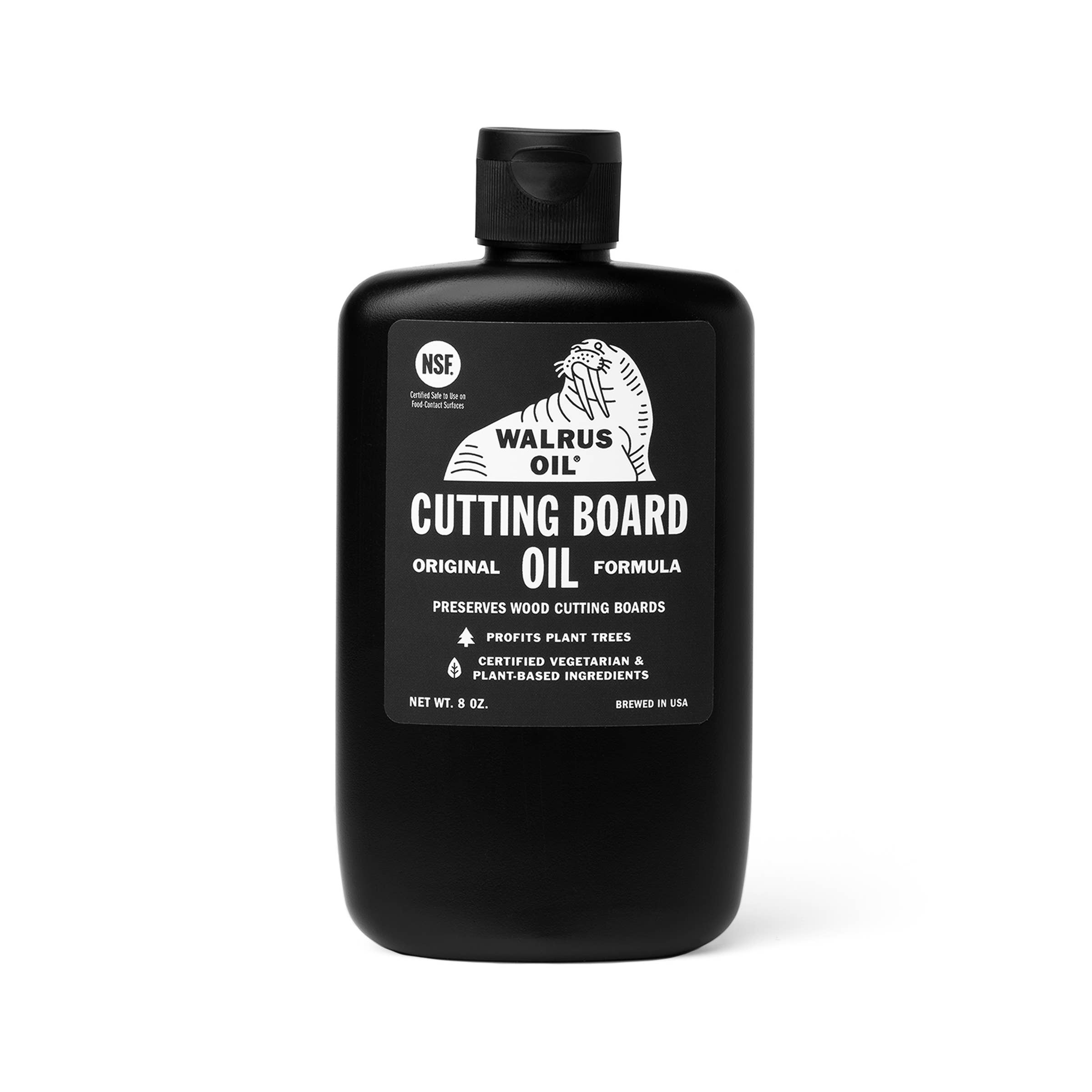 Cutting Board Oil, 8 oz - Premium Cutting Boards from Walrus Oil - Just $12.95! Shop now at Pat's Monograms