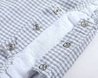 Gray Gingham Bubble Romper - Premium Baby & Toddler Outfits from Lil Cactus - Just $29.95! Shop now at Pat's Monograms