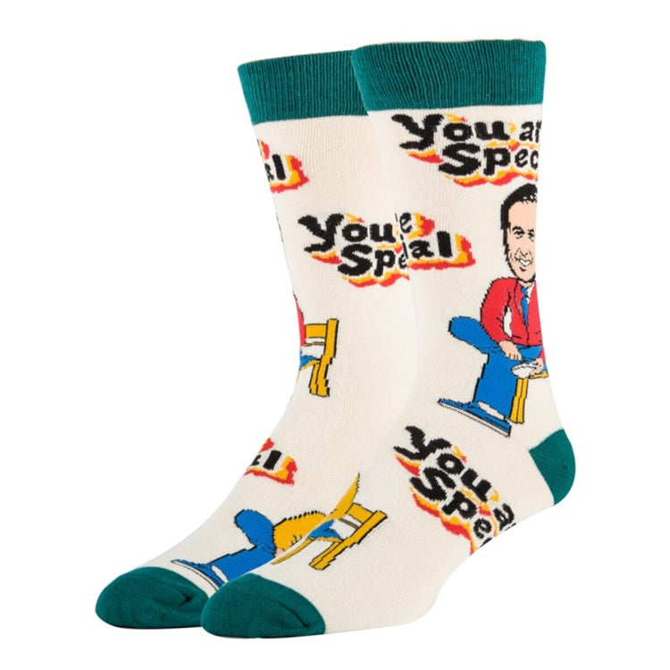 You Are Special - Mr. Rogers Crew Socks - Premium Socks from Oooh Yeah Socks/Sock It Up/Oooh Geez Slippers - Just $9.95! Shop now at Pat's Monograms