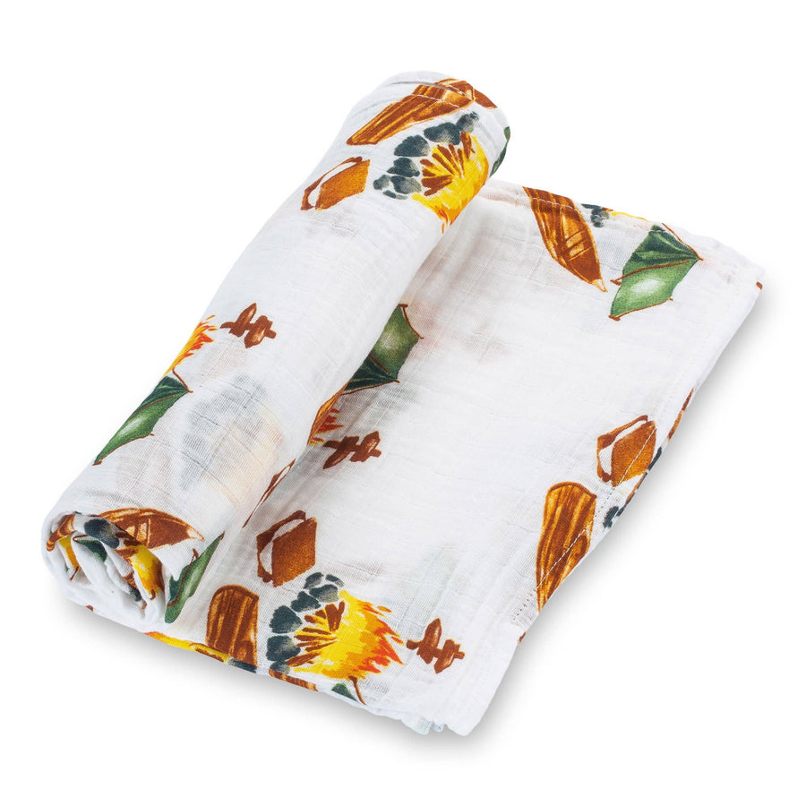 Cozy Campfire Swaddle - Premium Baby Gift Sets from LollyBanks - Just $19.95! Shop now at Pat's Monograms