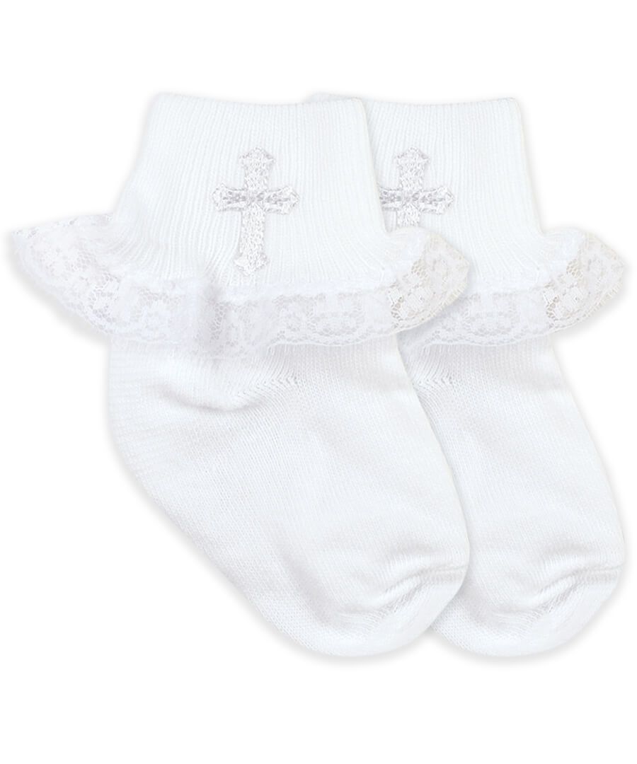 Smooth Toe Christening Lace Socks - Premium Infant Wear from Jefferies Socks - Just $6.95! Shop now at Pat's Monograms