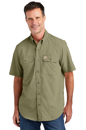 Carhartt Force ® Solid Short Sleeve Shirt - Premium Workwear from Carhartt - Just $63.00! Shop now at Pat's Monograms