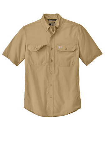 Carhartt Force ® Solid Short Sleeve Shirt - CT105292 - Premium Workwear from Carhartt - Just $68.95! Shop now at Pat's Monograms