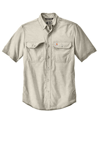 Carhartt Force ® Solid Short Sleeve Shirt - CT105292 - Premium Workwear from Carhartt - Just $68.95! Shop now at Pat's Monograms