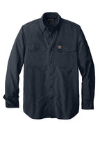 Carhartt Force ® Solid Long Sleeve Shirt - CT105291 - Premium Workwear from Carhartt - Just $59.95! Shop now at Pat's Monograms