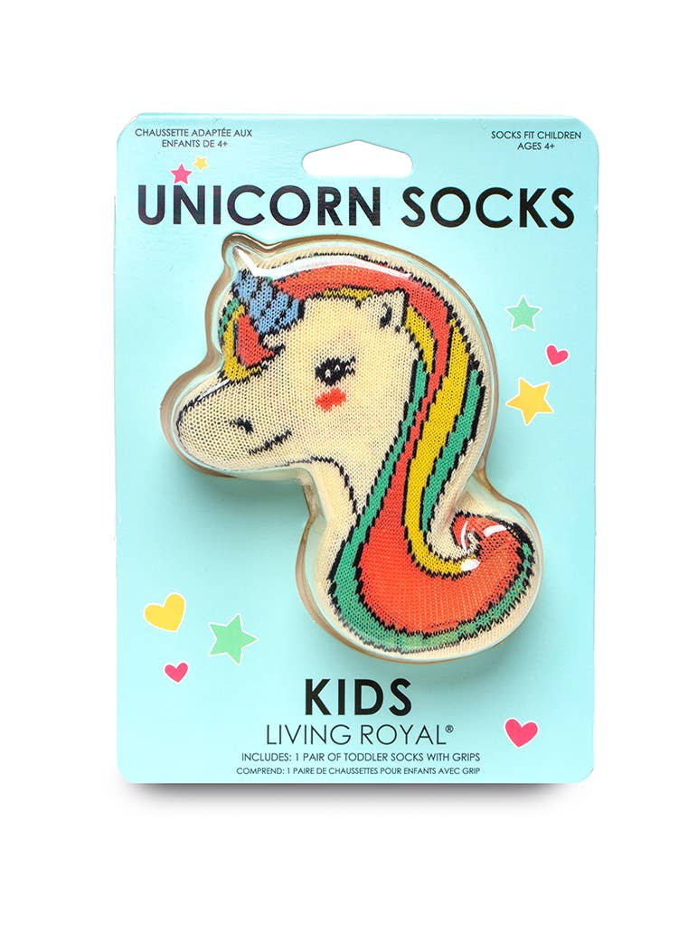 Kids Unicorn 3D Socks - Premium Socks from Living Royal - Just $9.99! Shop now at Pat's Monograms