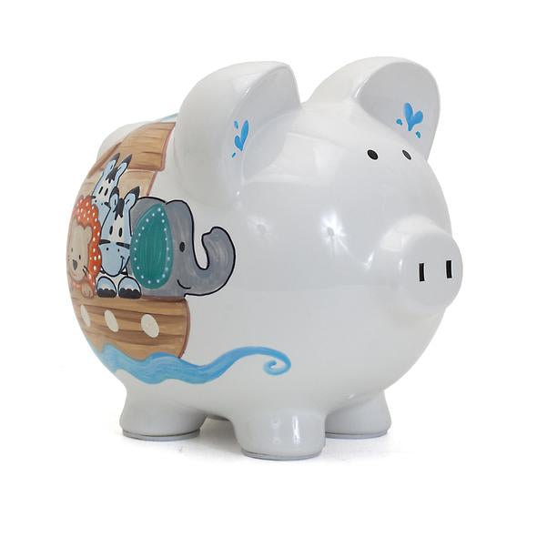 Noah's Ark Piggy Bank - Premium Baby Gift from Child To Cherish® - Just $34.95! Shop now at Pat's Monograms