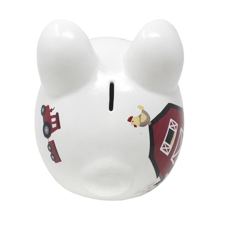 Barnyard Piggy Bank - Premium Baby Gift from Child To Cherish® - Just $34.95! Shop now at Pat's Monograms