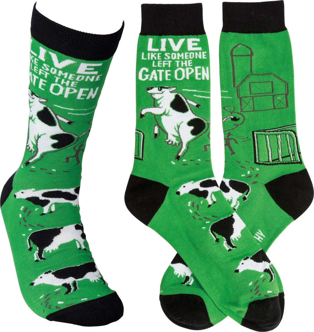 Socks - Live Like - Premium Socks from Primitives by Kathy - Just $7.95! Shop now at Pat's Monograms