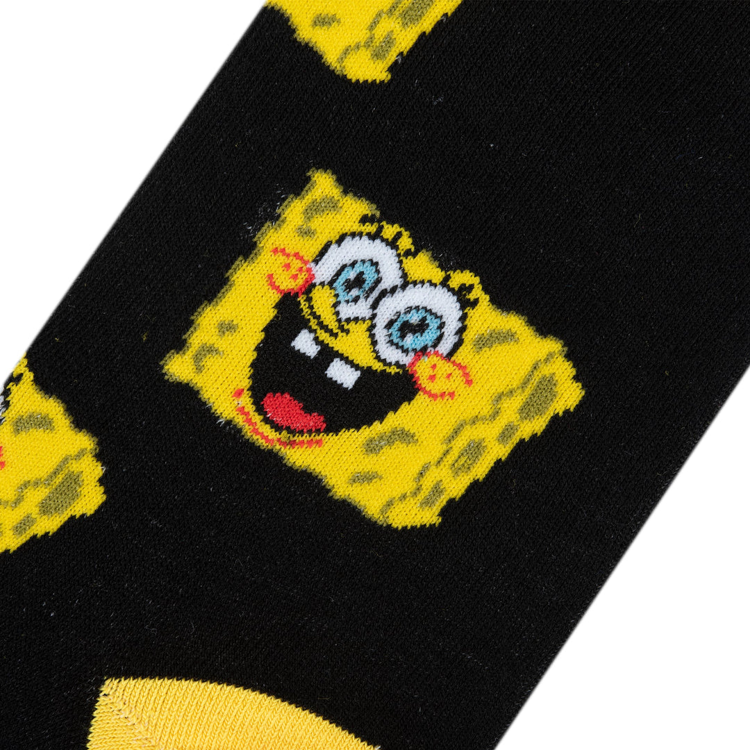 Sponge Bob Crew Socks - Premium Socks from Crazy Socks - Just $7.00! Shop now at Pat's Monograms