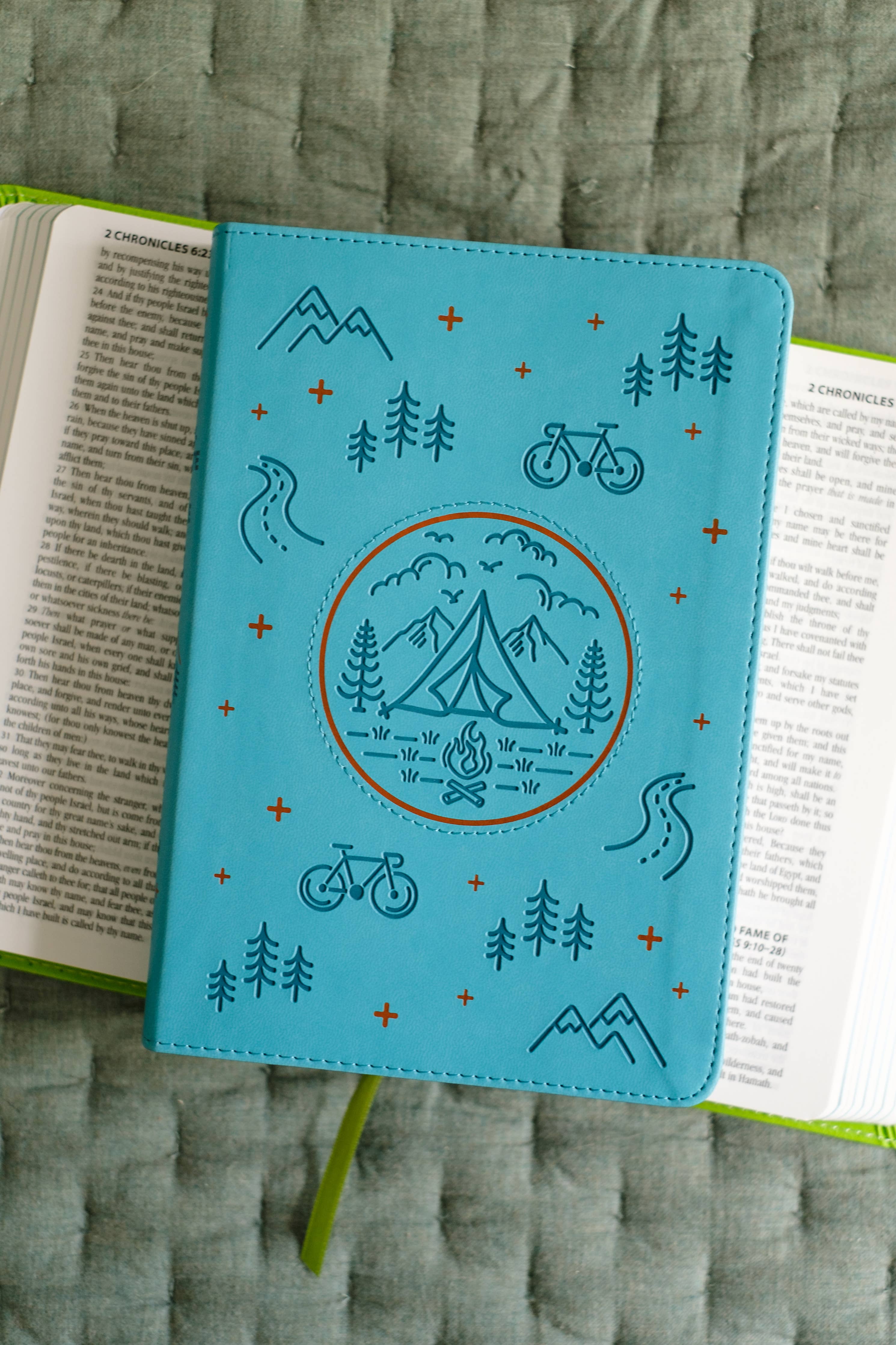 The One-Minute KJV Bible for Kids [Adventure Blue] - Premium Books and Devotionals from Barbour Publishing, Inc. - Just $29.99! Shop now at Pat's Monograms