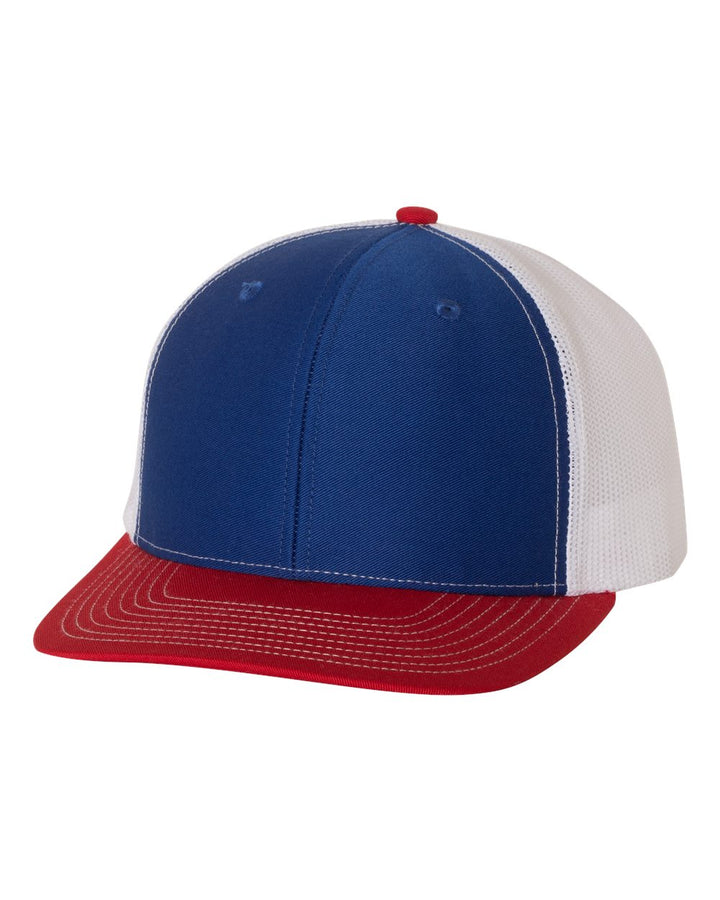 State Pride Richardson 112 Leather Patch Hat - Premium Caps from Richardson - Just $27.95! Shop now at Pat's Monograms