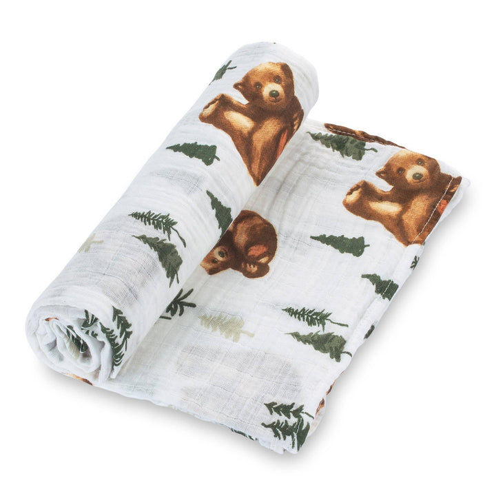 Brave Little Bear Swaddle - Premium Baby Gift Sets from LollyBanks - Just $19.95! Shop now at Pat's Monograms