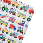 Trains, Planes, and Trucks Plush Throw Blanket - Premium Bags and Totes from Wildkin - Just $49.95! Shop now at Pat's Monograms