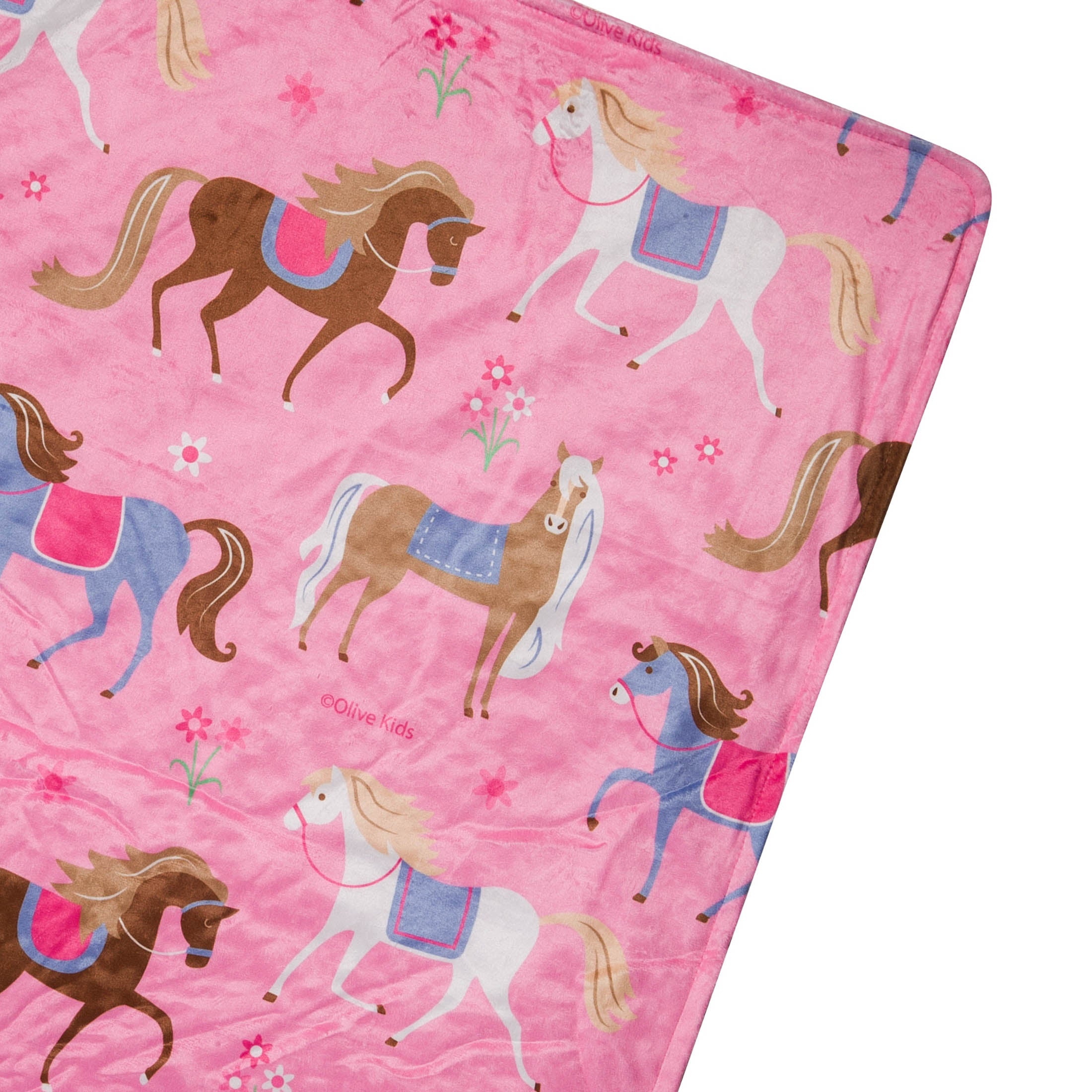 Horses Plush Throw Blanket - Premium Bags and Totes from Wildkin - Just $49.95! Shop now at Pat's Monograms