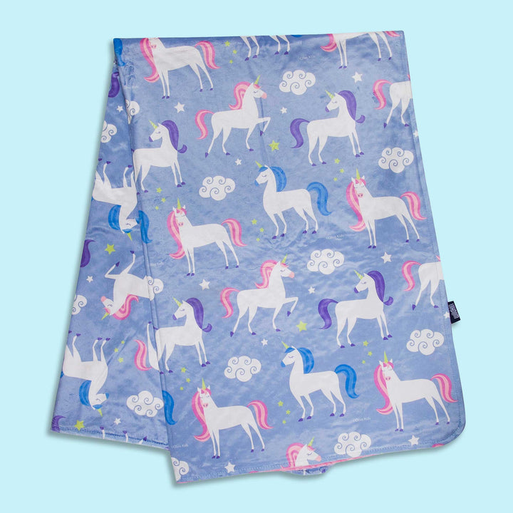 Unicorn Plush Throw Blanket - Premium Bags and Totes from Wildkin - Just $49.95! Shop now at Pat's Monograms