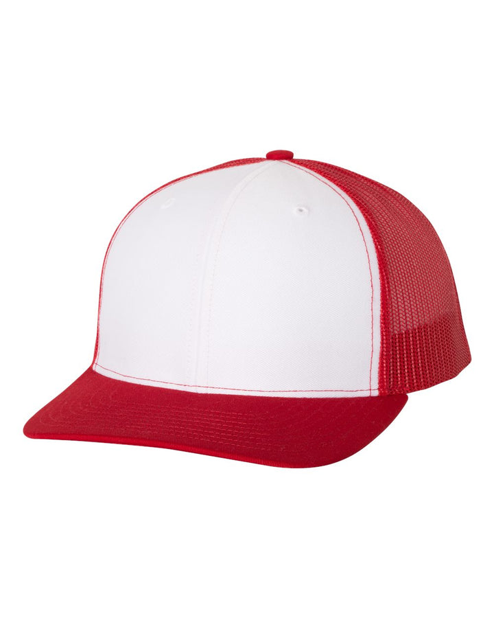 State Pride Richardson 112 Leather Patch Hat - Premium Caps from Richardson - Just $27.95! Shop now at Pat's Monograms