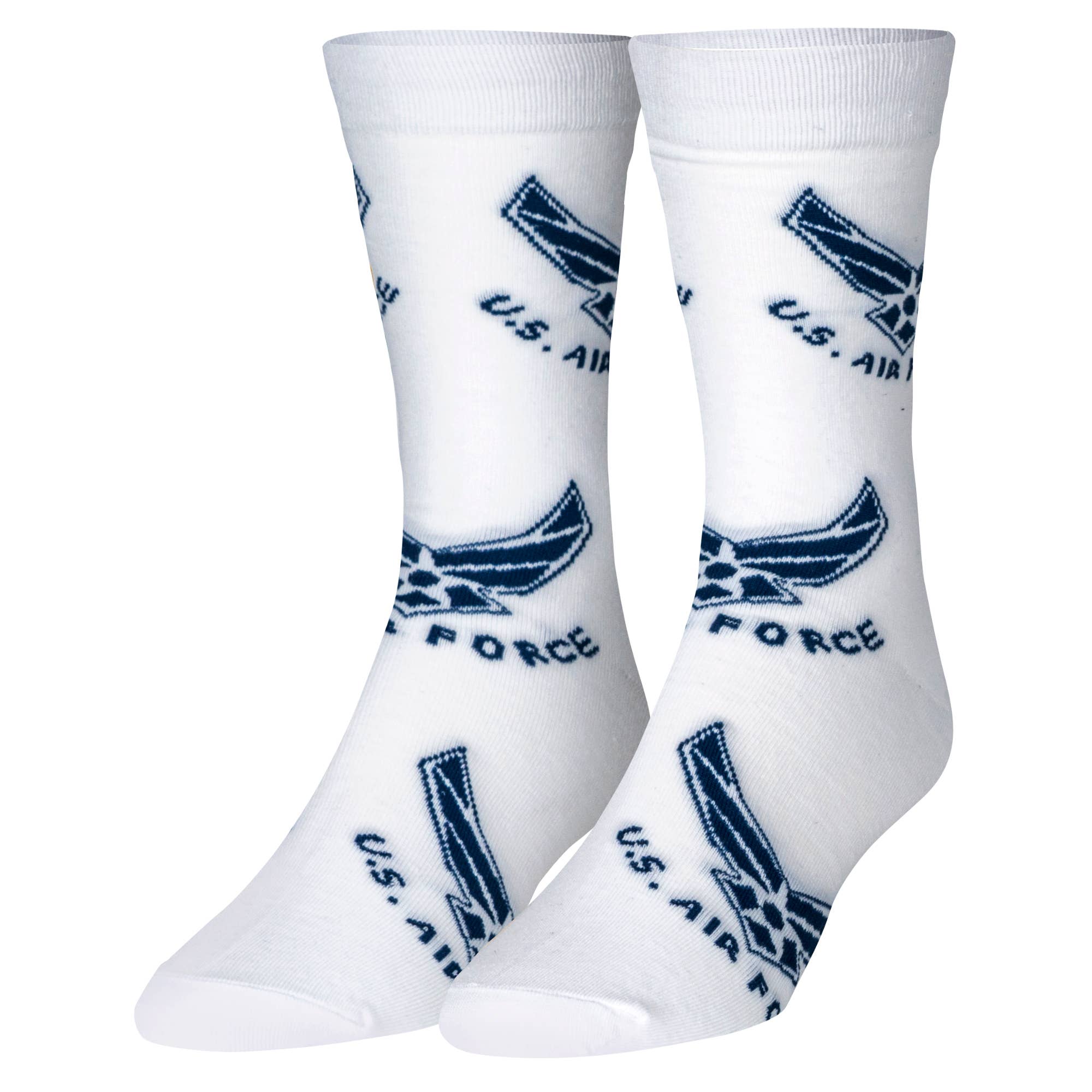 US Air Force - Mens Crew Folded (Crazy Socks) - Premium Socks from Crazy Socks - Just $8! Shop now at Pat's Monograms