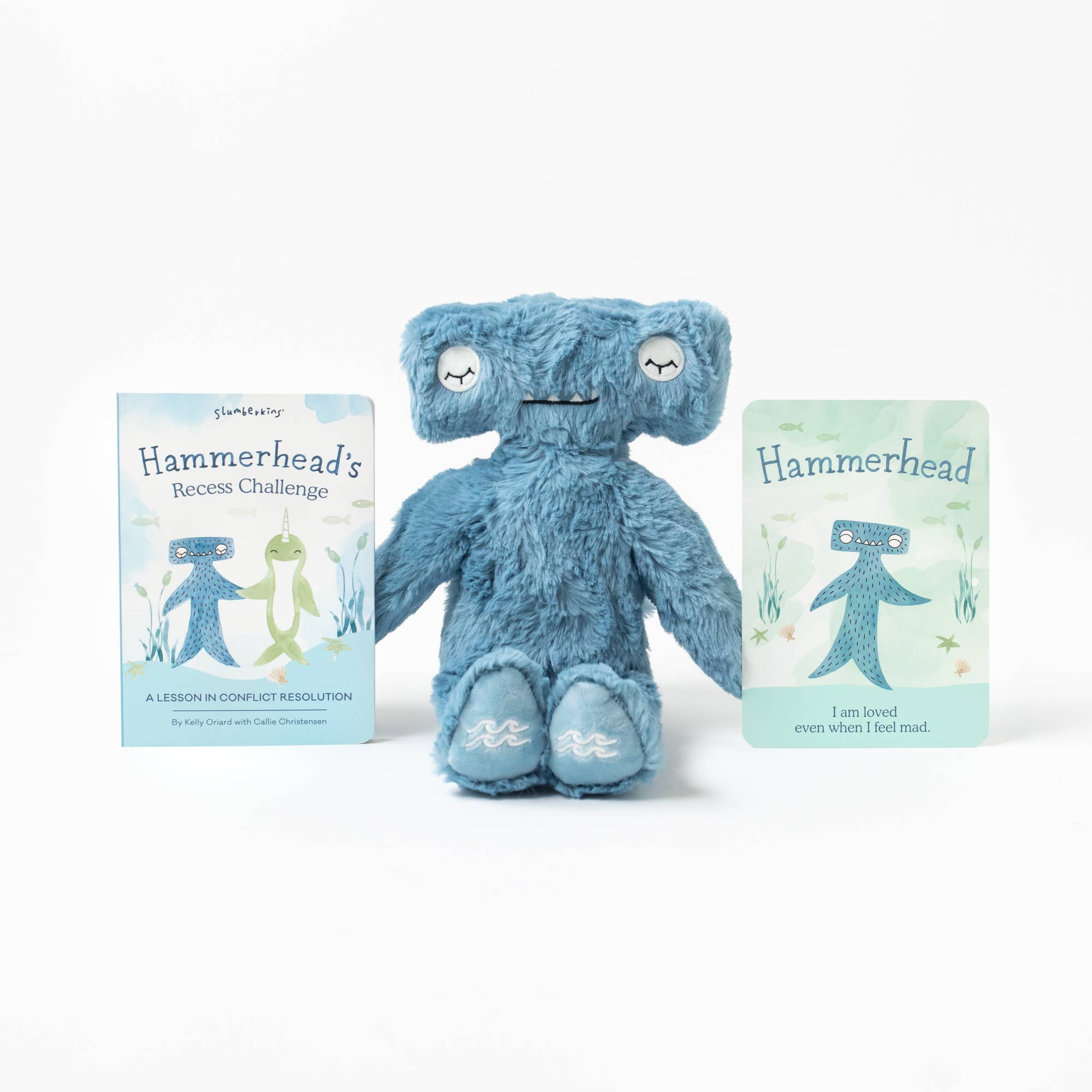 Hammerhead Kin + Lesson Book - Conflict Resolution - Premium toys from Slumberkins Inc. - Just $48! Shop now at Pat's Monograms